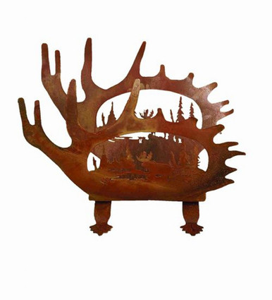 Moose Antler 18.5 Inch Log Holder 32342 by Meyda Tiffany - 32342