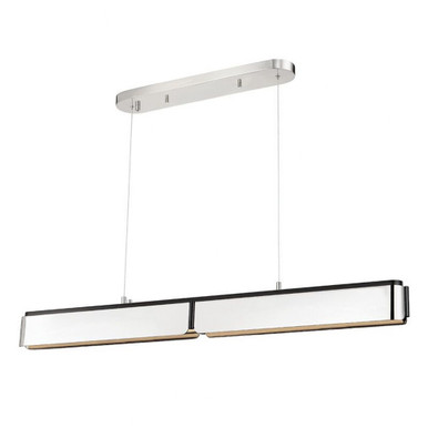 Tribeca 60W LED Linear Pendant 5 x 48.5 Inch by Hudson Valley - 2948-BN/BK