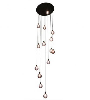 Bola 14 Light Cascading Pendant 20.5 x 34 Inches by Meyda Tiffany - 171527