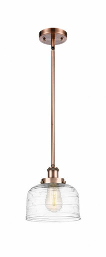 Bell 1 Light Mini Pendant 10 Inch Tall and 8 Inch Wide by Innovations - 916-1S-AC-G713