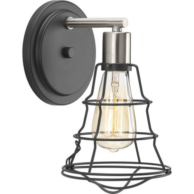 Gauge 1 Light Vanity Light by Progress - P300028-143
