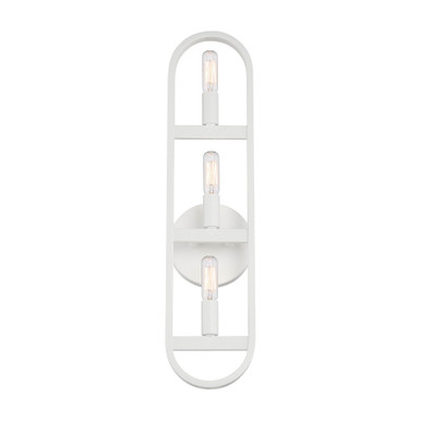 Carousel 3 Light Wall Sconce by Designers Fountain - D254C-3WS-BK