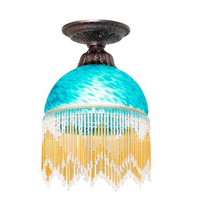Roussillon 1 Light Flush Mount 11.5 x 8 In by Meyda Tiffany 276115 - 276115