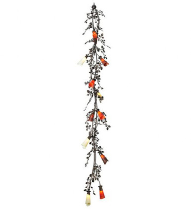 Vinca Vine 12 Light Chandelier 129 x 22 Inches Wide by Meyda Tiffany - 127343