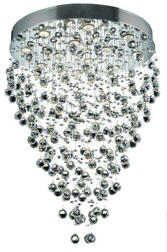 Galaxy 12 Light Large Chandelier by Elegant - V2006D28