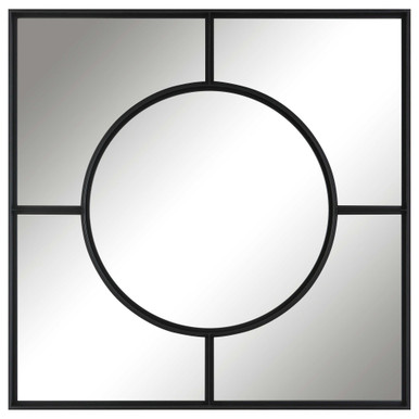 Spurgeon 39.38 Inch Square Window Mirror by Uttermost - 09885
