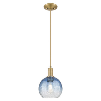 Brookhaven Globe 1 Light Cord Hung Mini Pendant 11.83X8 by Innovations - 716-1P-BB-G483-8SB