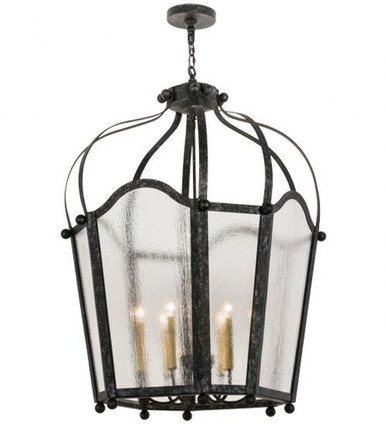 Citadel 6 Light Pendant 47 Inches Tall and 32 Inches Wide by Meyda Tiffany - 162523