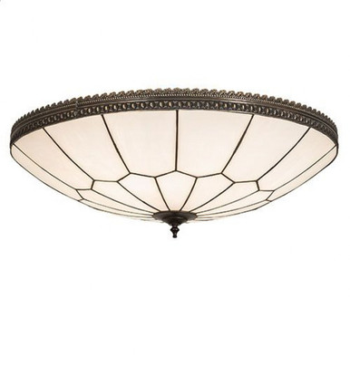 Vincent Honeycomb 6 Light Flush Mount 10.5 x 30 In by Meyda Tiffany - 246713