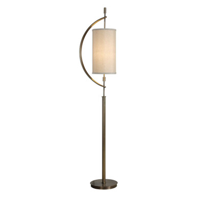 Balaour 1 Light Floor Lamp 15.5 inches by 10 inches deep by Uttermost - 28151-1