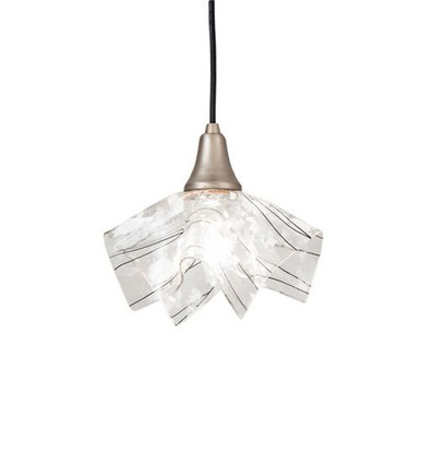 Handkerchief Branches 1 Light Mini Pendant 14 x 8 Inches by Meyda Tiffany - 10028