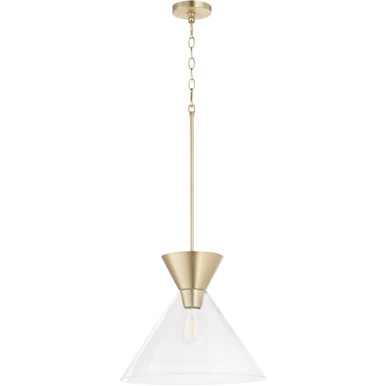Beldar 1 Light Large Pendant by Quorum - 8119