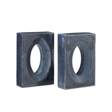 Demi 5.5 Inch Bookend (Set of 2) In Modern by Currey Company - 1200-077