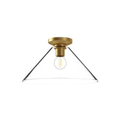 Salem 1 Light 14.13 Inch Wide Flush Mount by Alora - FM570314