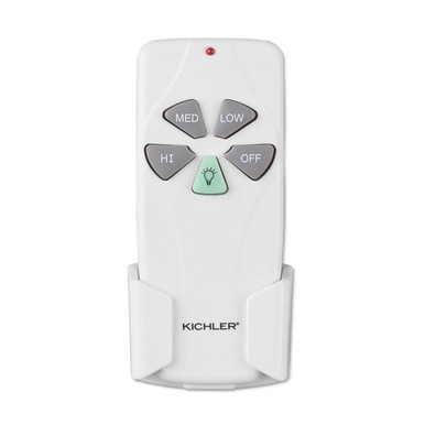 Accessory Remote Control for Ceiling Fan by Kichler - 337001WH