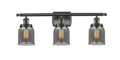 Bell 3 Light Bath Vanity 12 Inch Tall and 26 Inch Wide by Innovations - 916-3W-OB-G53