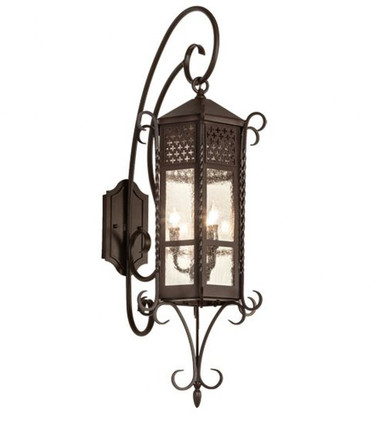 Old London 3 Light Wall Sconce 34.5 x 10 Inches by Meyda Tiffany - 28667