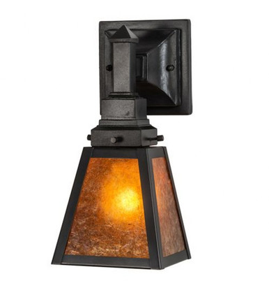 Mission Prime 1 Light Wall Sconce 13 x 6 Inches by Meyda Tiffany - 216444