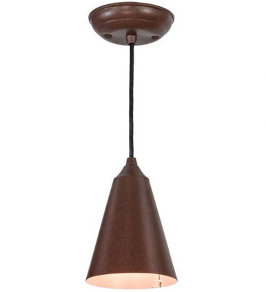 Cone 1 Light Mini Pendant 9 Inches Tall and 5 Inches Wide by Meyda Tiffany - 65918