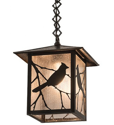 Seneca Song Bird 1 Light Pendant 14 x 13 Inches by Meyda Tiffany - 193400
