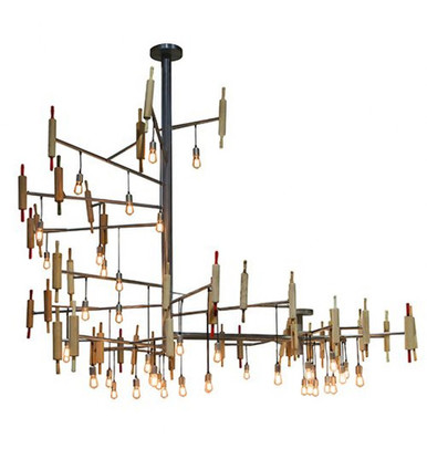 Alva Kavel 40 Light Chandelier 111.5 x 96 Inches Wide by Meyda Tiffany - 177477