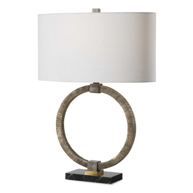 Relic 1 Light Table Lamp 19 inches wide by 10 inches deep by Uttermost - 28371-1