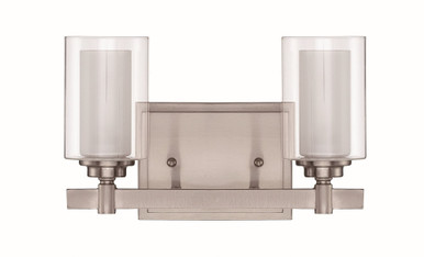 Celeste TwoLight Vanity Light by Craftmade - 16712BNK2