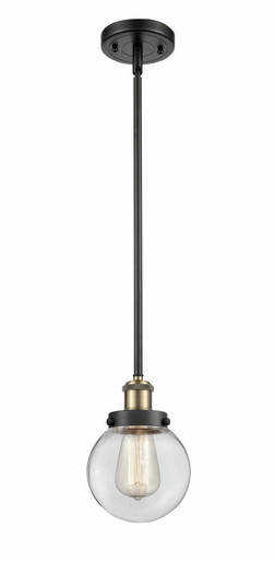 Beacon 1 Light Mini Pendant 9 Inch Tall and 6 Inch Wide by Innovations - 916-1S-BAB-G202-6