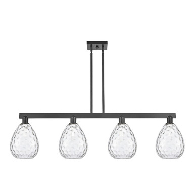 Waverly 4 Light Stem Hung Island 13 Inch Tall X 51 Inch Wide by Innovations - 716-4I-G372