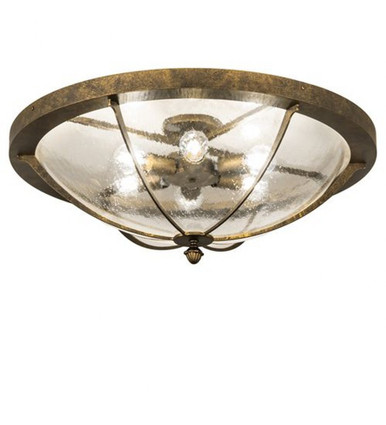 Dominga 120W 6 LED Flush Mount 12 x 30 In by Meyda Tiffany - 237956