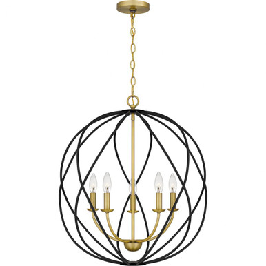 Bryn 5 Light Large Pendant by Quoizel - BYN2824