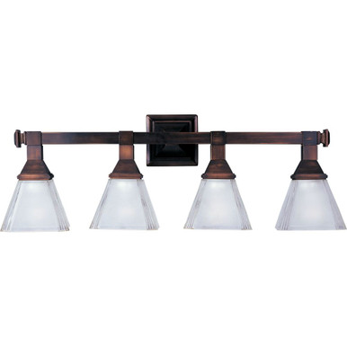 Brentwood Four Light Vanity Light by Maxim - 11079FTOI