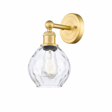 Waverly 1 Light Modern Wall Sconce 11 Inch Tall by Innovations - 616-1W-SG-G362