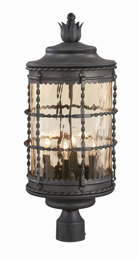 Mallorca 4 Light Outdoor Post Lantern 26 x 10.5 In by Minka Lavery - 8886-A39