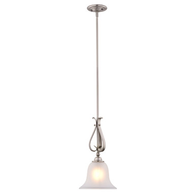 Monrovia 1 Light Mini Pendant 25.5 Inch Tall and 8.75 Inch Wide by Vaxcel - P0415