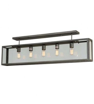 Affinity 5 Light Semi Flush Mount 14.25 x 5 Inches by Meyda Tiffany - 139731