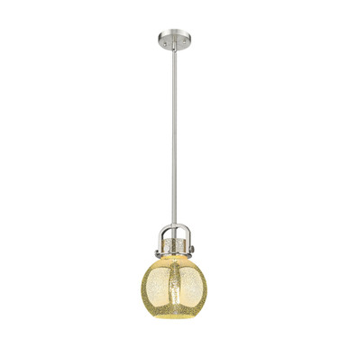 Newton Sphere 1 Light Stem Mini Pendant 11.25 Inch Tall by Innovations - 410-1SS-G410-8_P