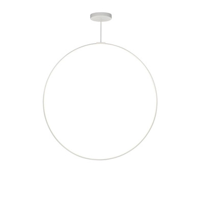 Cirque 70W LED Pendant 60 Inch Tall and 0.75 Inch Wide by Kuzco - PD82560-WH