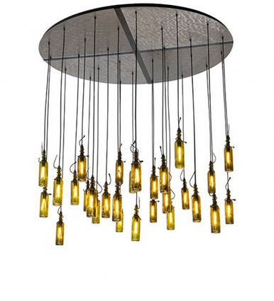 Tuscan Vineyard 30 Light Cascading Pendant 14 x 72 Inches by Meyda Tiffany - 268401