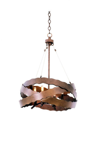 Fulton 4 Light Large Pendant by Kalco - 502650BS