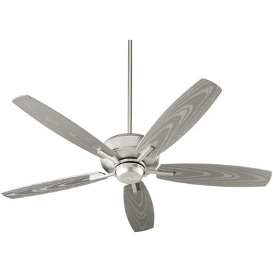Breeze Patio Plus 5 Blade Ceiling Fan with Light Kit 52 Inch W by Quorum  - 17052