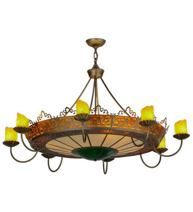 Stanley 20 Light 8 Arm Chandelier 31 x 47 Inches Wide by Meyda Tiffany - 145154