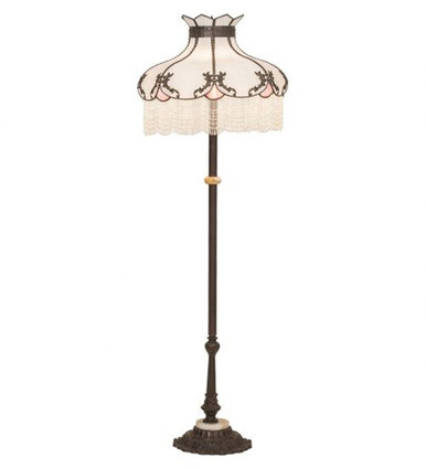 Elizabeth  3 Light Floor Lamp 63.5 Inch H and 22 Inch W by Meyda Tiffany - 214412