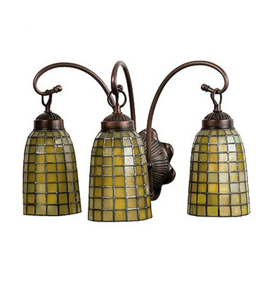 Terra Verde 3 Light Vanity Light by Meyda Tiffany - 18640