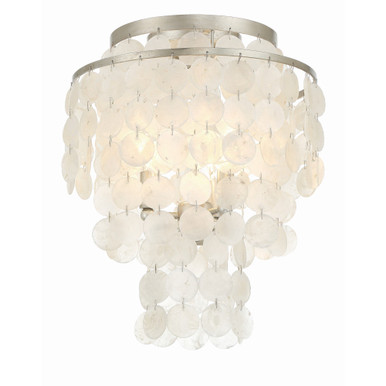 Brielle 3 Light 13 Inch Wide Flush Mount by Crystorama - BRI-3003
