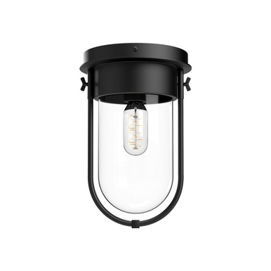 Cyrus 1 Light 7.5 Inch Wide Flush Mount by Alora - FM539008