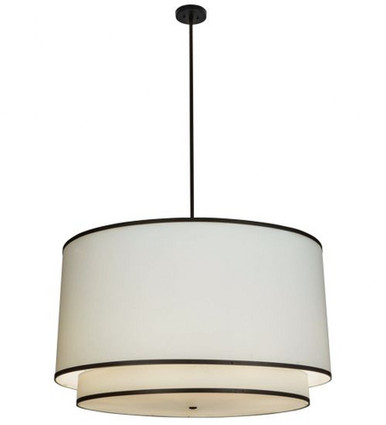Cilindro 8 Light 2 Tier Pendant 73 x 48 Inches by Meyda Tiffany - 153491