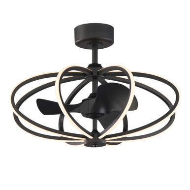 Solstice 7.5W 8 LED Fandelight 23.75 Inch Tall and 33.5 Inch Wide by Maxim - 61005
