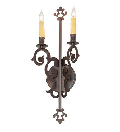 Aneila 2 Light Wall Sconce 20 x 8 Inches by Meyda Tiffany 268310 - 268310