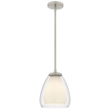 Vivienne 1 Light Mini Pendant 11 Inch Tall and 9 Inch Wide by Quoizel - VIV1509BN